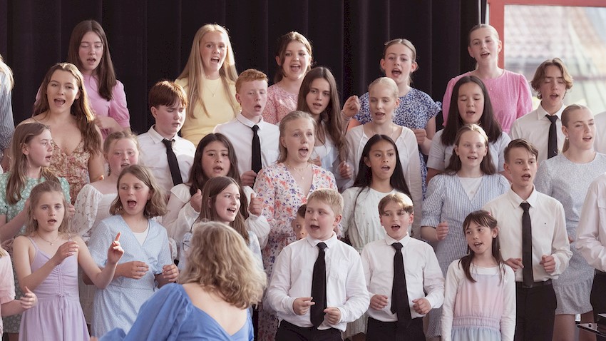 Bergen Barnekorfestivals avslutningskonsert 2023. Foto: Thor Brødreskift.jpg