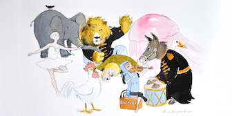 Dyrenes karneval Illustrasjon: Pontus Berglund-kopi.png